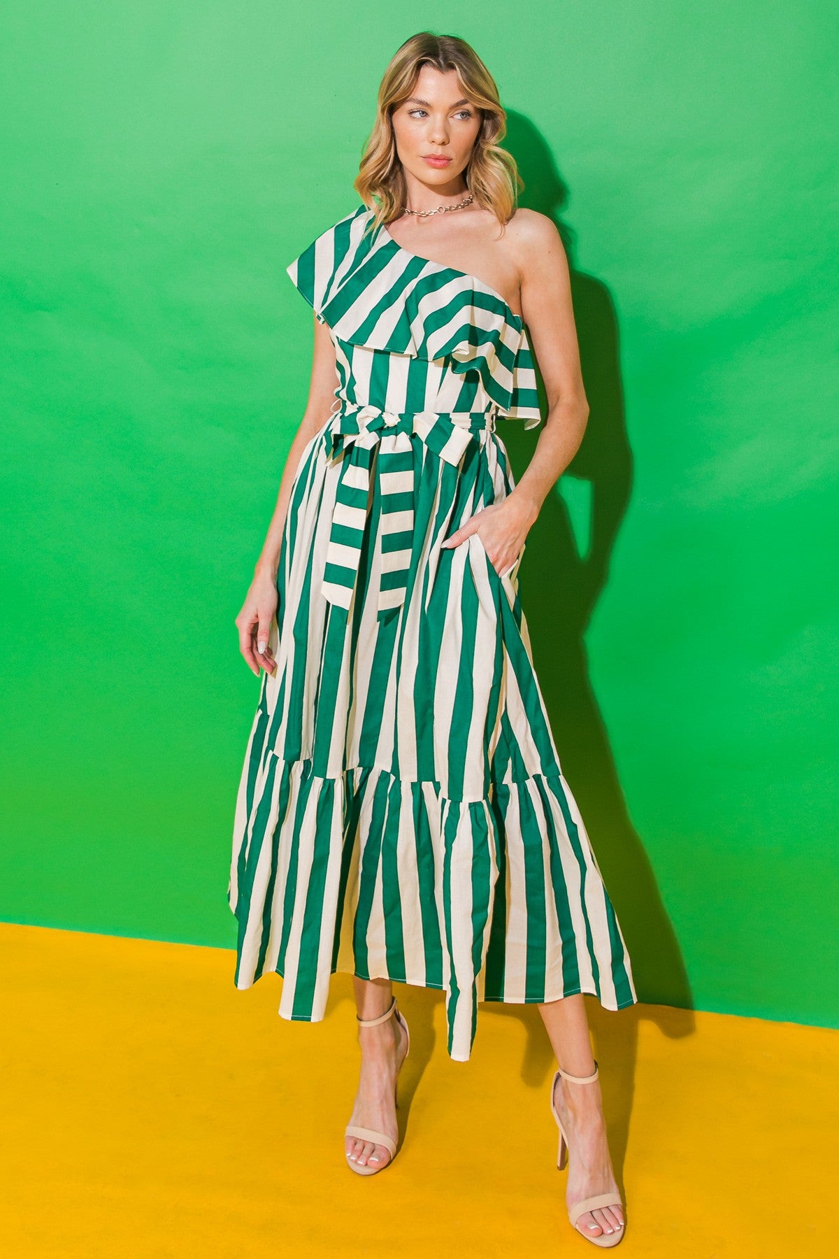 Chanty stripe dress